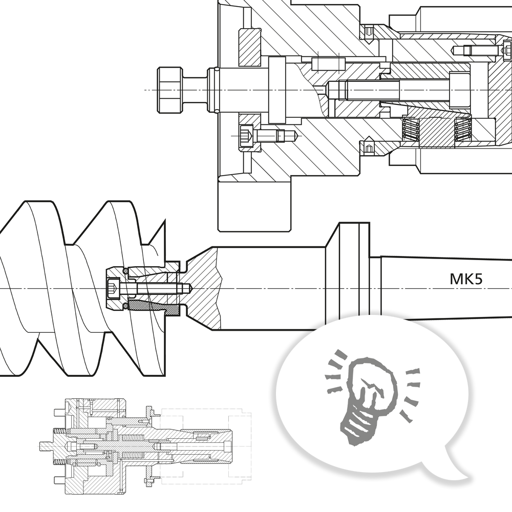 Special expanding mandrel