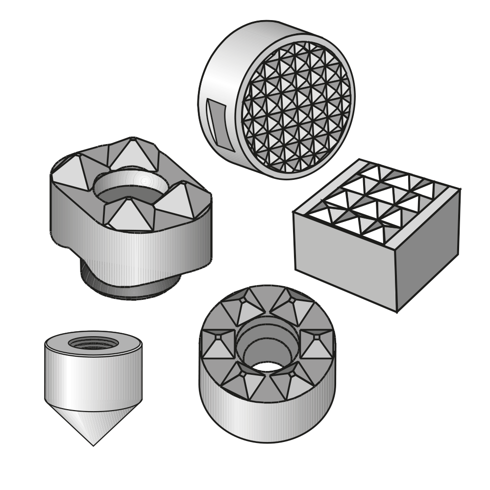 GRIPPERS UGE FGH + HDS CLAMPING TIPS MGH